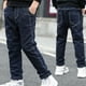 thumbnail image 5 of Odeerbi 3-8 Años Niños Slim Jeans Cute Denim Pants Handsome Loose Casual Outerwear Cowboy Pants, 5 of 9