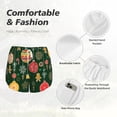 thumbnail image 6 of Lsque Christmas Printed Women's Running Shorts with Liner Pockets,Elastic Quick Dry Workout Athletic Gym Yoga Shorts,Womens High Waist Shorts-Large, 6 of 9