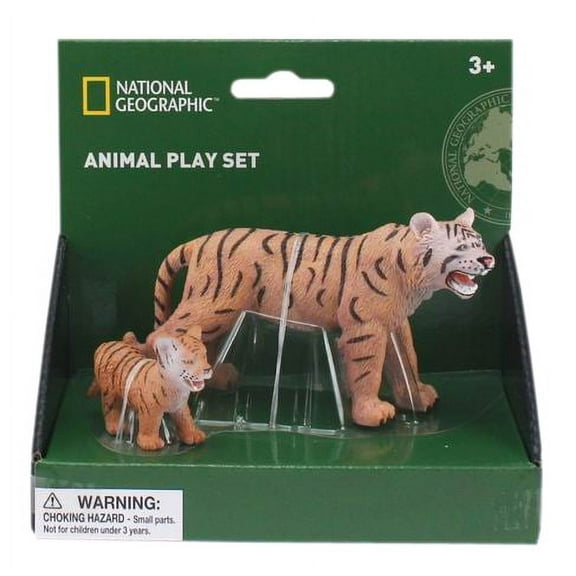 National Geographic - Tiger and Cub Figurines