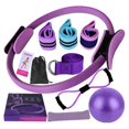 thumbnail image 1 of Essential Pilates Set For Ladies Including Resistance Bands Pilates Rings And Ball For Enhanced Home Exercise, 1 of 5