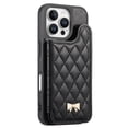 thumbnail image 2 of FOXDOCK Wallet Case for iPhone 15 Pro Max with Card Holder & Mirror, Shockproof Adjustable Stand Phone Cover, 2 of 6