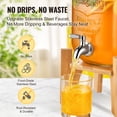 thumbnail image 3 of VEVOR Distributeur de Boissons 1 Gal Distributeur de Boissons pour Fêtes Verre avec Support, 3 of 9