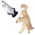 thumbnail image 2 of Bangcool Kitten Fish Toy Plush Cotton Realistic Cat Chewing Toy Cat Playing Toy for Home, 2 of 10