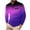 Mens Shirts Purple, variant on Mens Long Sleeve Golf Shirts with Button Collared T-Shirts Casual Pullover Gradient Polka Dot Printed Breathable Lapel Office Work Tshirts Tees Tops