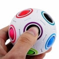 thumbnail image 2 of Baloncesto de juguete Fidget Ball Rainbow Magic Puzzle Cube para niños, 2 of 4