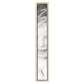 thumbnail image 2 of ArtToFrames 7" x 52" Silver with Black Lip Picture Frame, 7x52 inch Multi Wood Poster Frame (WOM-5193),  Pack, 2 of 7