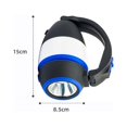 thumbnail image 3 of Lámpara De Camping Camping 1 luz 5W LED linterna 3 en carpa plegable banco de energía de emergencia azul Likrtyny Para estrenar, 3 of 4