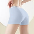 thumbnail image 5 of KHONTS Women's High Waist Underwear Plus Size Leakage Comfortable Breathable Ladies Panties for Daily Wear Light Blue XXXL, 5 of 9