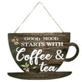 thumbnail image 2 of Wood Coffee Sign Latte Mocha Java Letter Coffee Cup Wall Decor Retro Coffee Bar Wooden Wall Decor Farmhouse Coffee Shop Wall Coffee Decorations for Kitchen Coffee Shop Wall Decor 7.68x11.8 Inch, 2 of 6