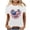 White-18, variant on Cavosen Womens Shirts Crewneck Short Sleeve Crew Neck Casual Patriotic Tee 250 Years Red White and Blue Graphic Shirt Summer Loose Tops
