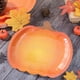 thumbnail image 4 of Paquete de 10 Platos de Papel con Forma de Calabaza | Vajilla de 23 X 23 Cm para Acción de Gracias y Halloween | Platos de Postre Desechables para Fiestas y Festivales, 4 of 6