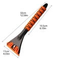 thumbnail image 2 of BotaniNest Heavy Duty Windshield Brush And Ice Scraper With Extendable Foam Handle For Truck SUV Winter Cleaning, 2 of 4