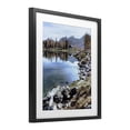 thumbnail image 3 of Stupell Industries Lake Cabin Forest Landscape Black Framed Print Under Glass design by Marcus Prime, 21 x 17, 3 of 10