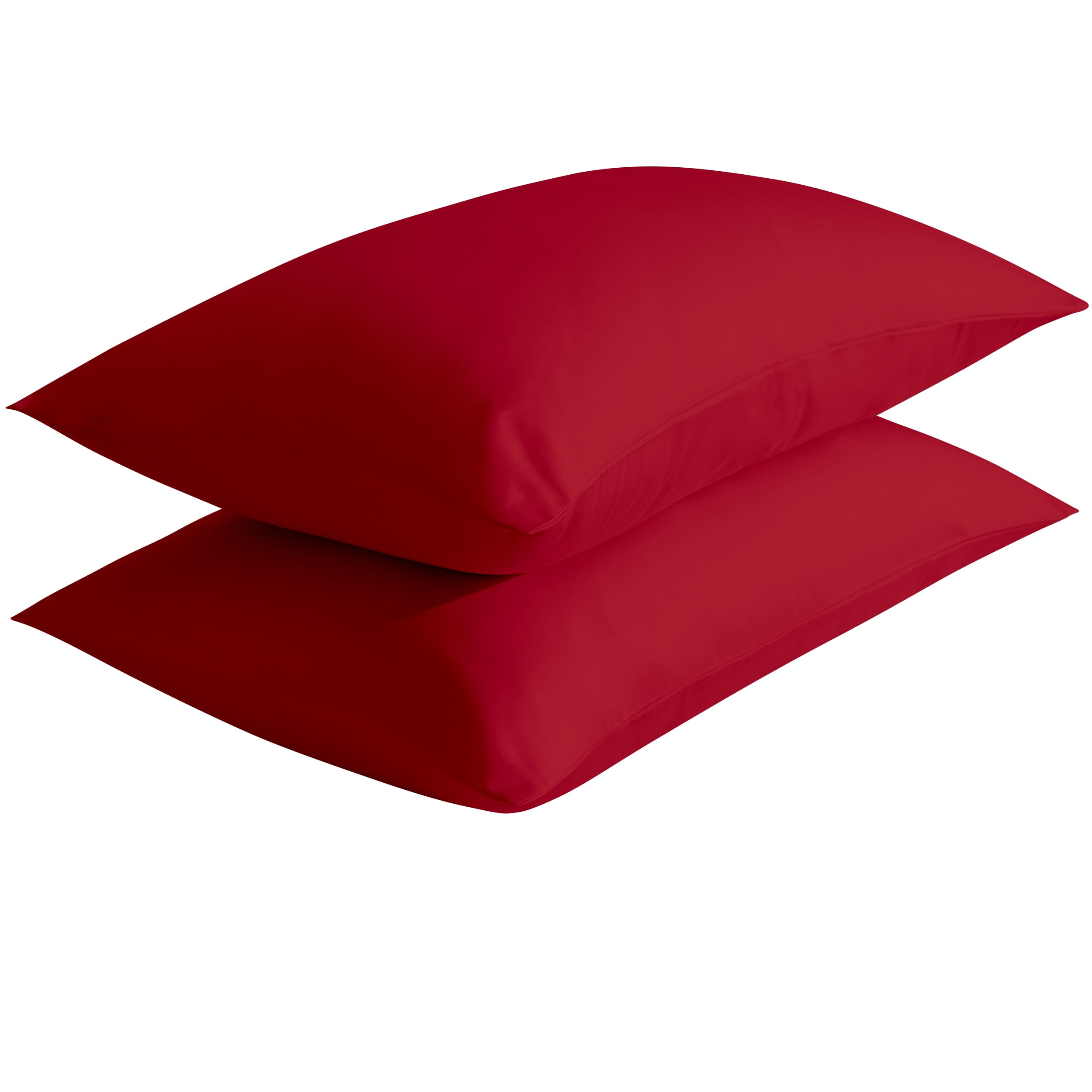 FREE SHIPPING Details about   Red Pillowcases 2 Pack Standard/Queen 20x30 in 