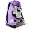 thumbnail image 3 of de Viaje Profesional para Patines Púrpura Sunnimix Mochila de patines, 3 of 8