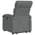thumbnail image 4 of vidaXL Electric Stand Up Recliner Chair Dark gray, 4 of 5