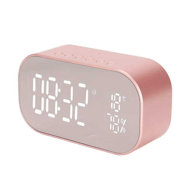 Radio Despertador Radio Multifuncio FM Radio Despertador Contador digital Con Altavoz Para Dormitorio en Casa
