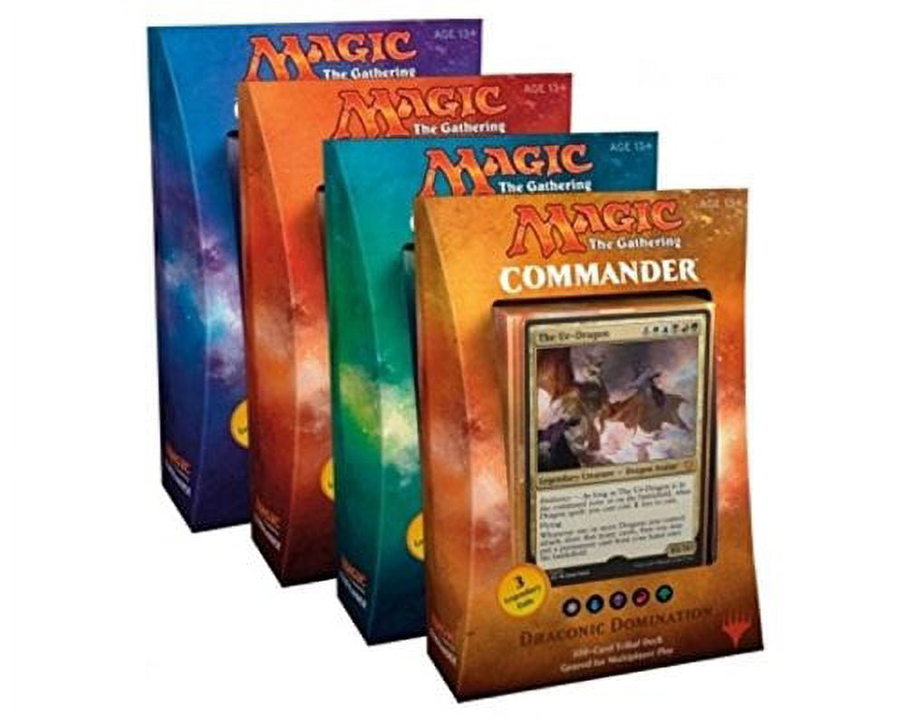 Magic the Gathering Commander 2017 MTG Bundle - All 4 Decks!