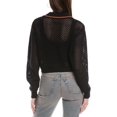 thumbnail image 2 of RE/DONE womens  Crochet Mesh Polo Sweater, XL, 2 of 3