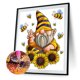 thumbnail image 2 of Cuadros Decorativos 5D Bee Gnome Rhinestone Dibujo Artesanía DIY Arte Full Round Drill Diamond Picture Likrtyny embutido en tela, 2 of 9