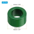 thumbnail image 2 of Uxcell Ferrite Toroid Core, Toroid Core 0.9"ODx0.6"IDx0.5"H Ferrite Rings, Green 50 Pack, 2 of 5