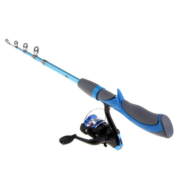 Carbon Fibre 1.5m Ice Fishing Rod And Reel 