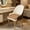 Brown, variant on HOZADOIE U Shaped Seat Cushions for Office Dining Chairs 17X16In, Kitchen Chair Cushions Non Slip Chair Pads for Home Travel Essentials, Light Blue