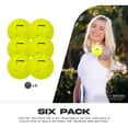 thumbnail image 3 of Franklin Sports X-40 Outdoor Pickleballs - Optic - USA Pickleball Approved, 3 of 11