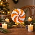 thumbnail image 7 of Candyland Christmas Decorations 4 Inch Orange Lollipop Tree Topper Christmas Decorations for Home Indoor Christmas Decorations for Holiday Party Display 1 Piece, 7 of 7