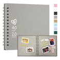 thumbnail image 4 of Scrapbook 7x7 Inch DIY Scrapbook Album Hardcover Kraft Paper Scrap Book Photo Albums 20 Sheets Memory Book for Family Wedding, 4 of 4