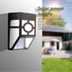 thumbnail image 1 of Outdoor Solar Powered Wall Mount 2 LED Light for Garden Path Landscape Fence Yard - Warm White, 1 of 5