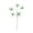 Green, variant on Artificial Butterfly Branch Plastic Faux Butterflies Willow Picks for Wedding Party Home Valentine's Day Garden Decor