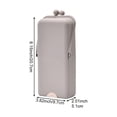 thumbnail image 7 of Slccxzc Silicone Makeup Brush Storage Bag Waterproof Travel Cosmetic Organizer Toiletry Pouch, 7 of 7