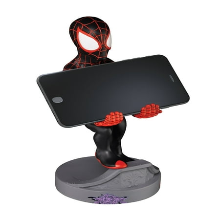 Cable Guy - Marvel - Spider Man Miles Morales 8-inch Phone and Controller Holder