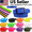 Blue, variant on Adjustable Cut to Fit Rubber Plastic Jelly Silicone Casual Belt With Buckle USA