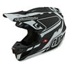 Troy Lee Designs SE5 Mxse Black White Carbon Helmet size X-Small