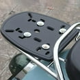 thumbnail image 1 of Motorcycle Rear Luggage Rack, Accessory Replaces Carrier Holder Waterproof Flat Mount Motorcycle Rear Rack Trunk Fitting for Motorcycle Style D, 1 of 8