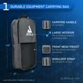 thumbnail image 6 of JOOLA Ben Johns Blue Lightning Pickleball Set, 2 Fiberglass Paddles with Honeycomb Core, Paddle Bag, 4 Balls, 6 of 7