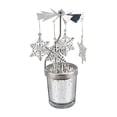 thumbnail image 3 of GUOOL 2Pieces Romantic Rotary Candle Holder Tea Light Holder for Christmas Restaurant G, 3 of 9