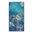 thumbnail image 2 of XYZCANDO Car Seat Towel Cover Turtle Pattern Design Car Cushion Seat Covers for Travel Beach Running, Washable Easy Install Towel Car Seat Cover for Trucks SUVs, 2 of 11