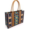 thumbnail image 2 of HAHDAXIA Wrangler Tote Bag Western Purses for Women Shoulder Boho Aztec Handbags, 2 of 6