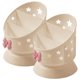 thumbnail image 1 of unbranded Organizador De Maquillaje Beige Con Compartimentos Para Brochas Y Artículos De Escritorio, 1 of 8