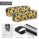 thumbnail image 4 of Disketp Cow Print Sunflower Estuche de Lápices de Cuero con Cierre, Estuche Compacto para Papelería, Bolígrafos y Accesorios Pequeños, 4 of 7