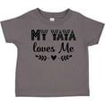 thumbnail image 3 of Inktastic My Yaya Loves Me Grandchild Girls Toddler T-Shirt, 3 of 5