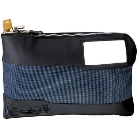 7120D Locking Storage Bag Blue, APPLICATION: Best used to safely carry cash, jewelry, notary supplies and confidential documents By Master (Best Cloud Storage For Documents)