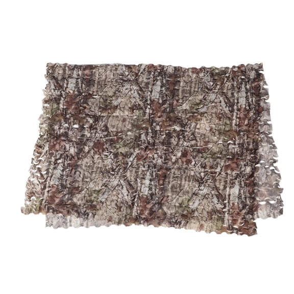 Single Layer Camouflage Netting for Hunting, Outdoor Use, Wildlife Observation, Garden Privacy, Sun Shade, and Party Decoration