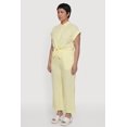 thumbnail image 2 of Women's Plus Size Striped Wide Leg Casual Pants, 2 of 4