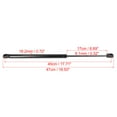 thumbnail image 2 of 2pcs Rear Tailgate Lift Supports Struts Shocks Gas Spring Black for Kia Soul 2010-2013, 2 of 6