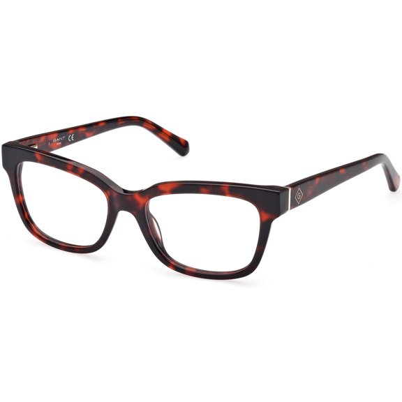 Gant GA4140 054 Women's Red Havana Rectangular Frame Eyeglasses