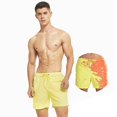 thumbnail image 2 of Magical Change Color Beach Shorts Hombres Natación Troncos Trajes de baño Baño de secado rápido,11 kaili Sencillez, 2 of 2